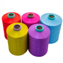 DTY 300/96 polyester yarn hundreds of stock colors